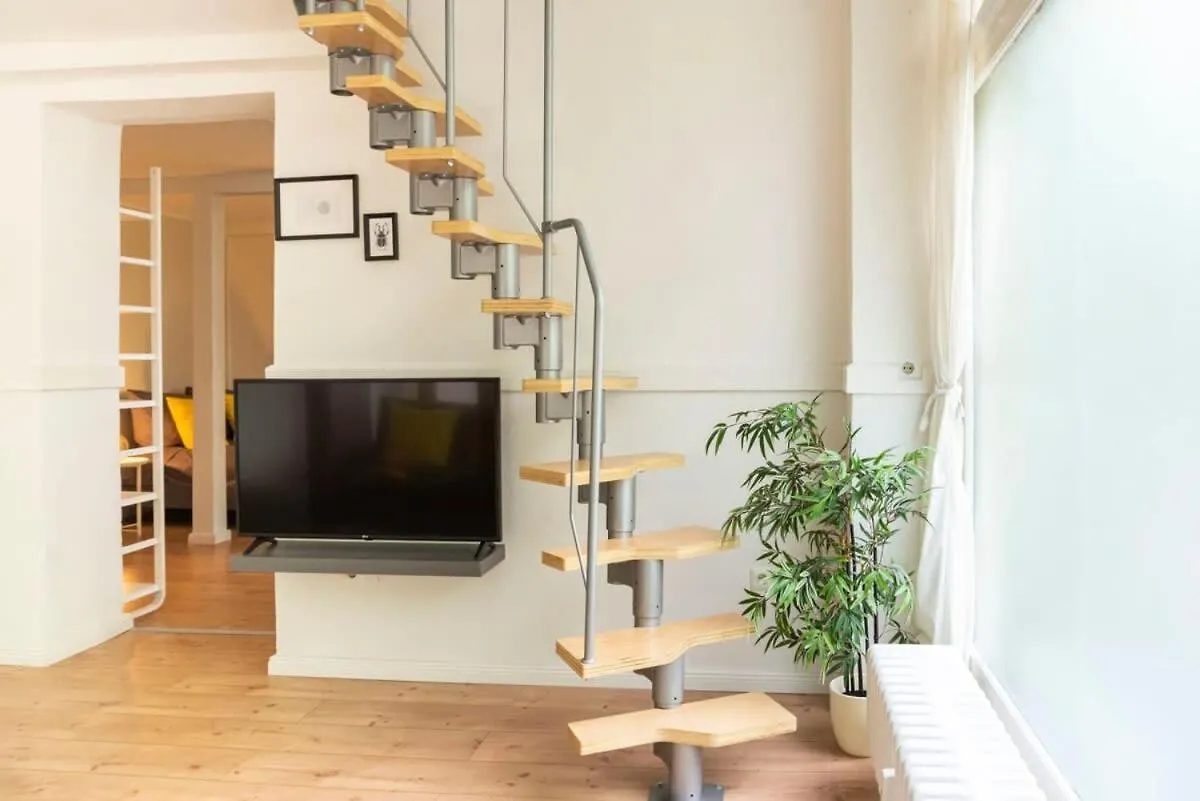Stylish Loft Apartment Plus Selfcheckin Plus Street Parking Berlin 0*,
